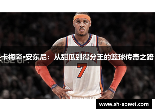 卡梅隆·安东尼：从甜瓜到得分王的篮球传奇之路